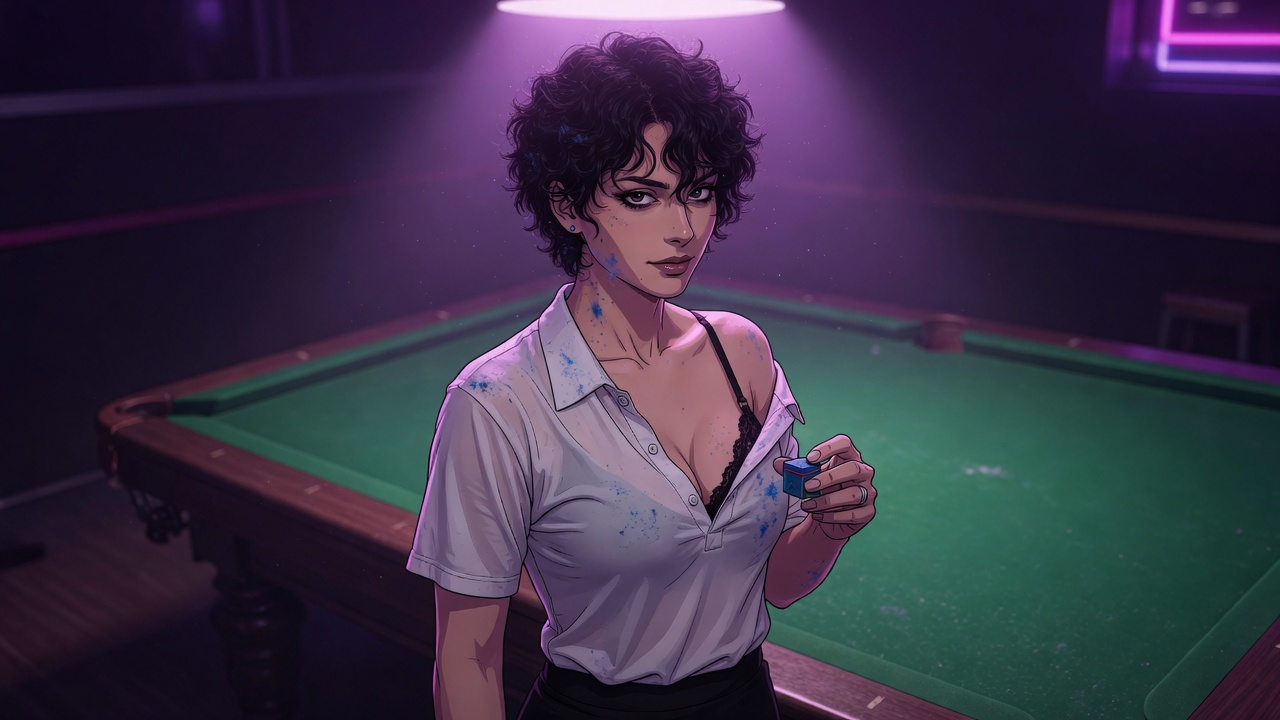 Blue Chalk — Club adult visual novel cover