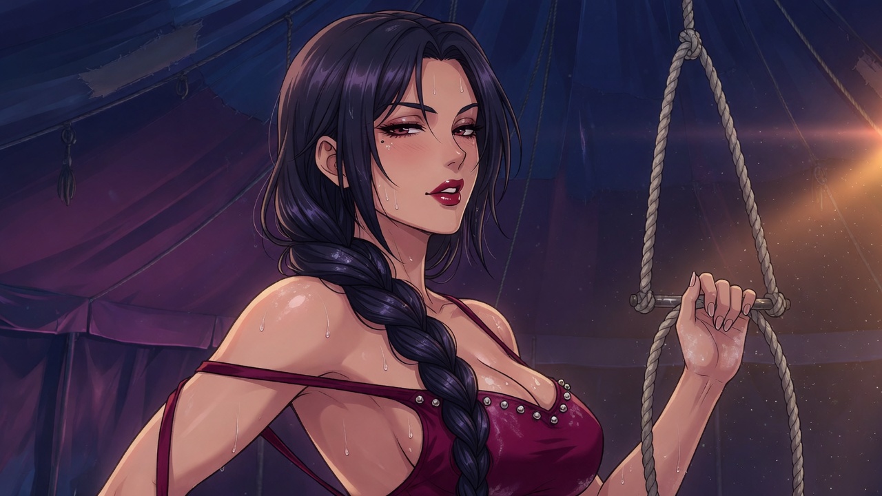 Deja la red — portada de novela visual adulta de Circo