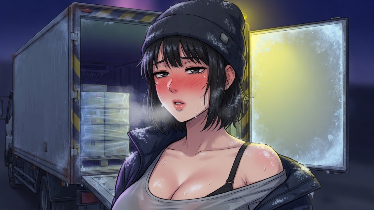 Reefer — Reefer truck adult visual novel cover