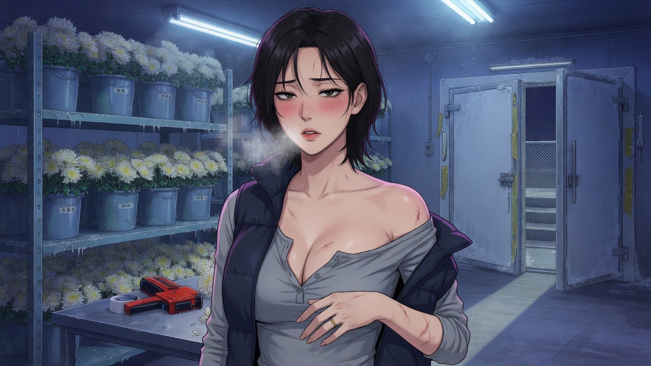 Cold Room — Florist adult visual novel cover