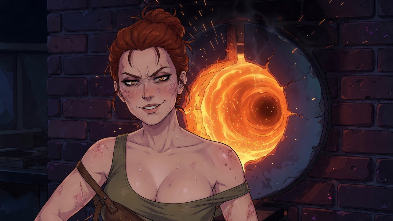 Glory — Glory hole furnace adult visual novel cover