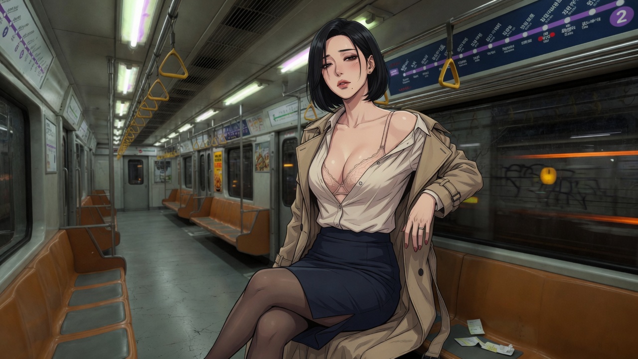 Last Car — Train adult visual novel cover