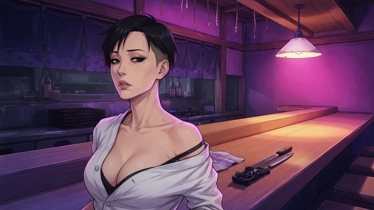 Last Course — Sushi adult visual novel cover