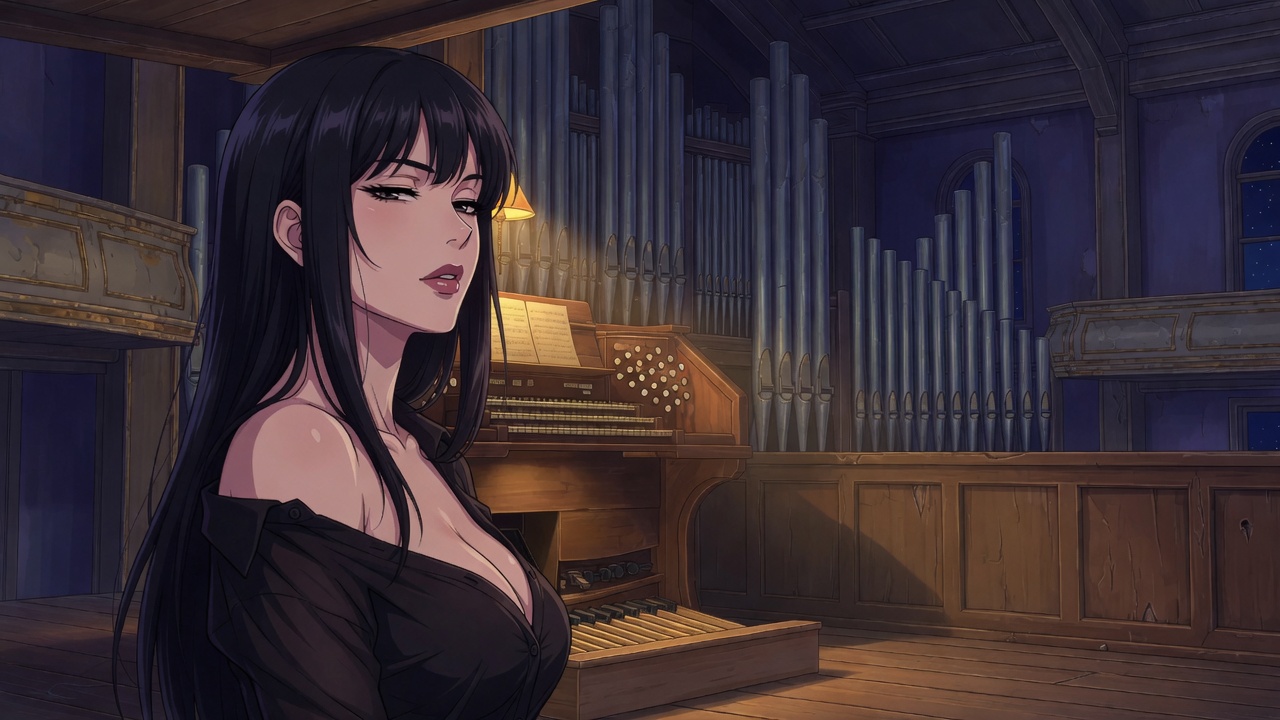 Warm Pedals — Pipe organ adult visual novel cover