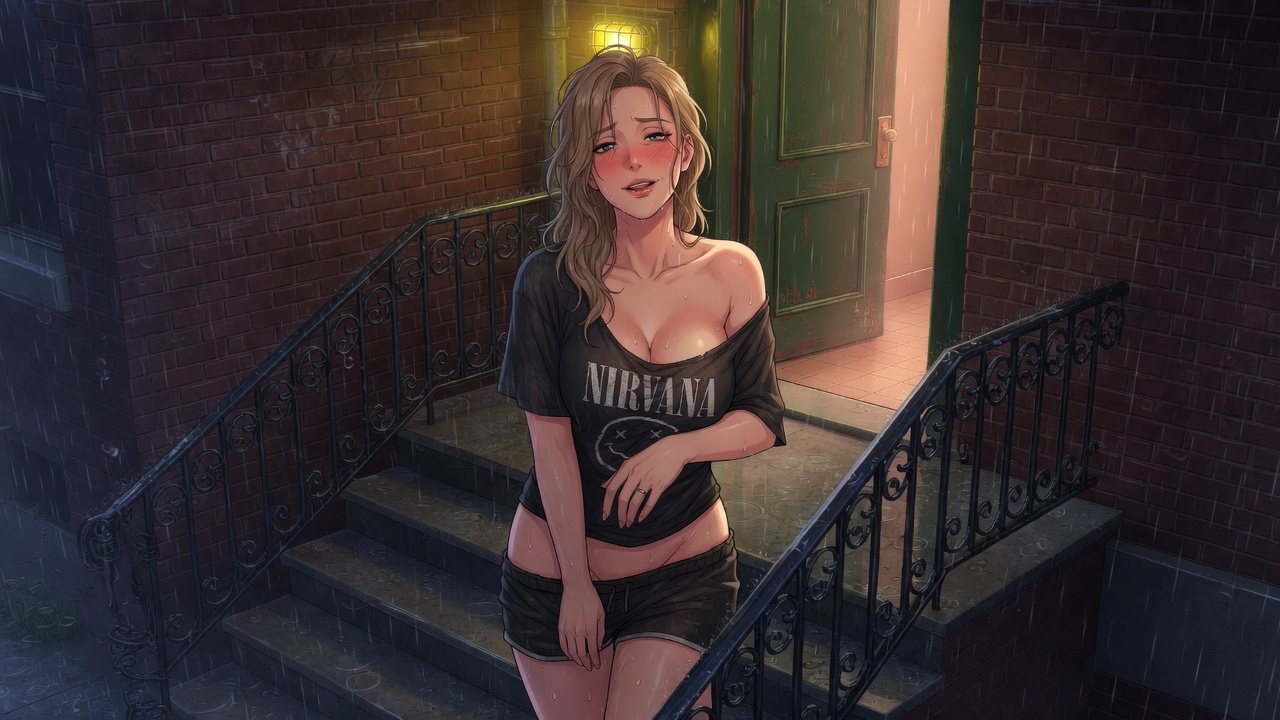 Return Rain — Ex adult visual novel cover