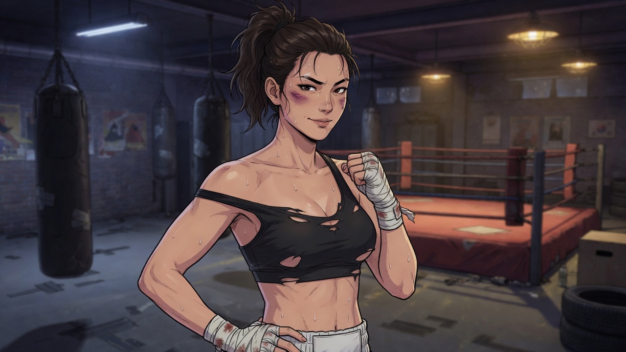 스파링 후 — Boxing 성인 시각소설 커버