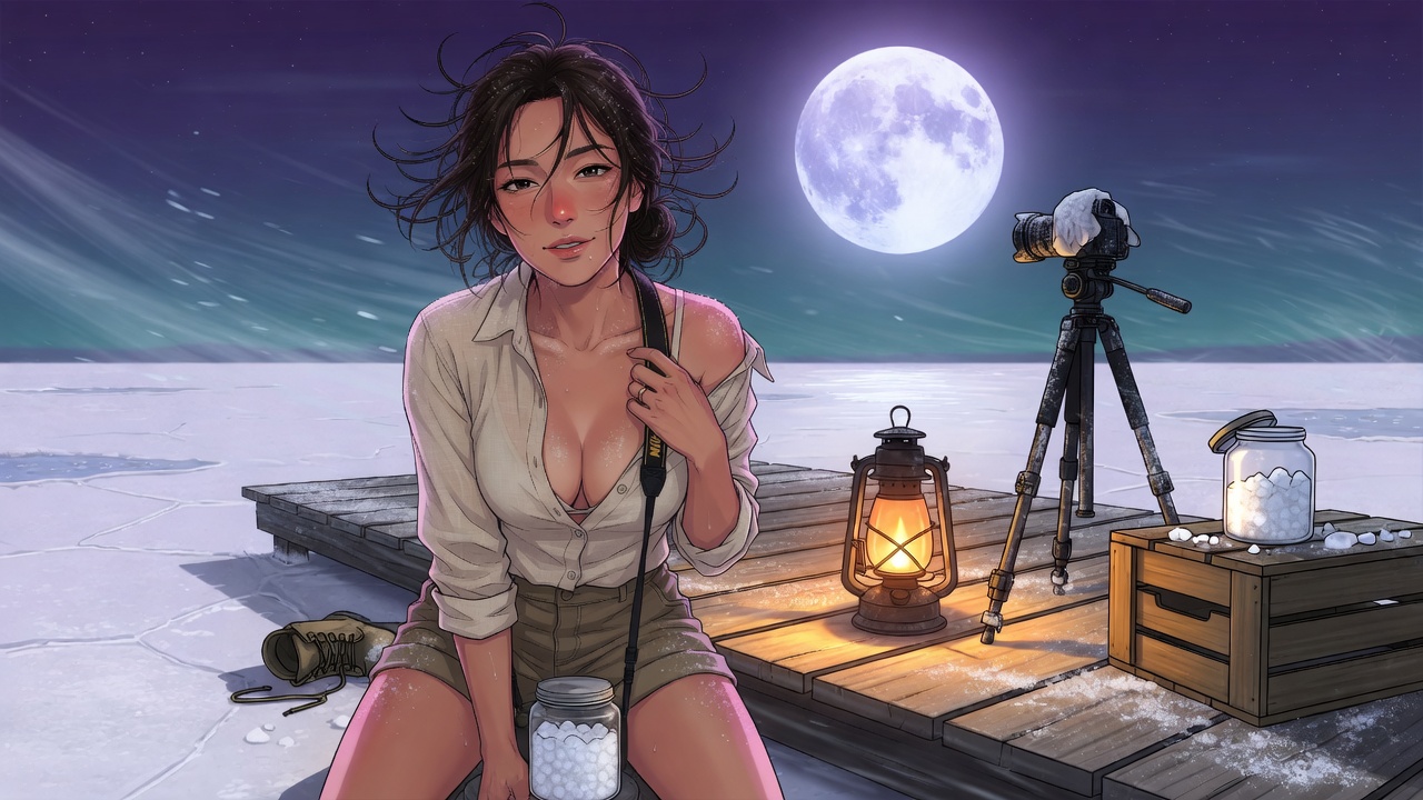 Salt — Salt flat adult visual novel cover