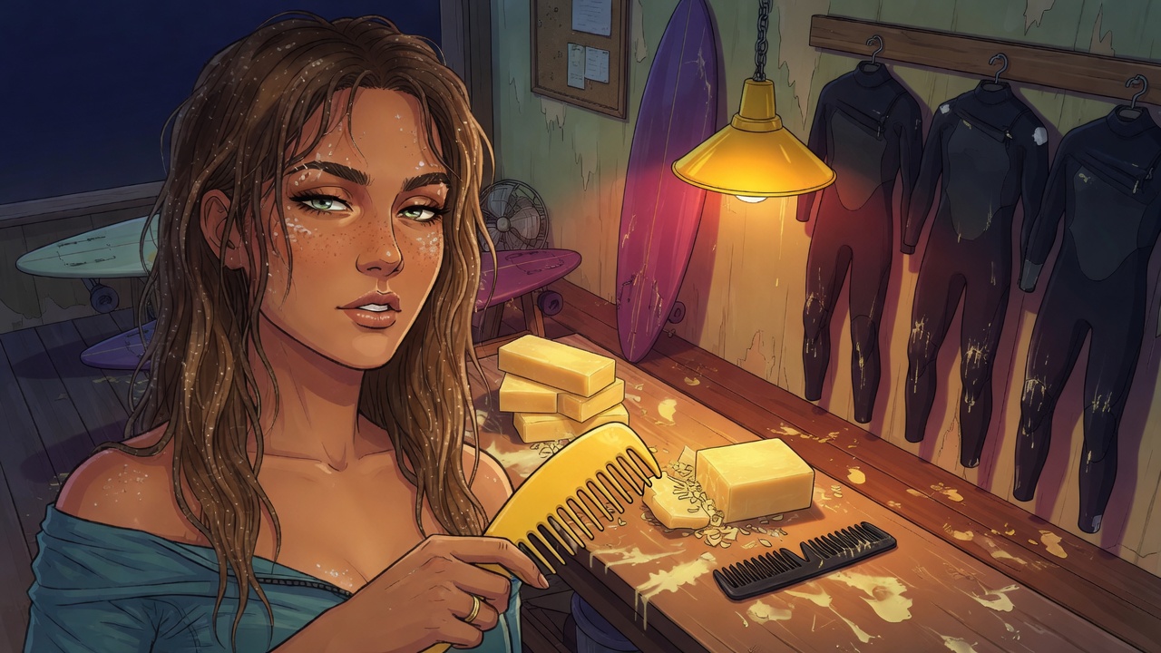 Board Wax — Surf adult visual novel cover