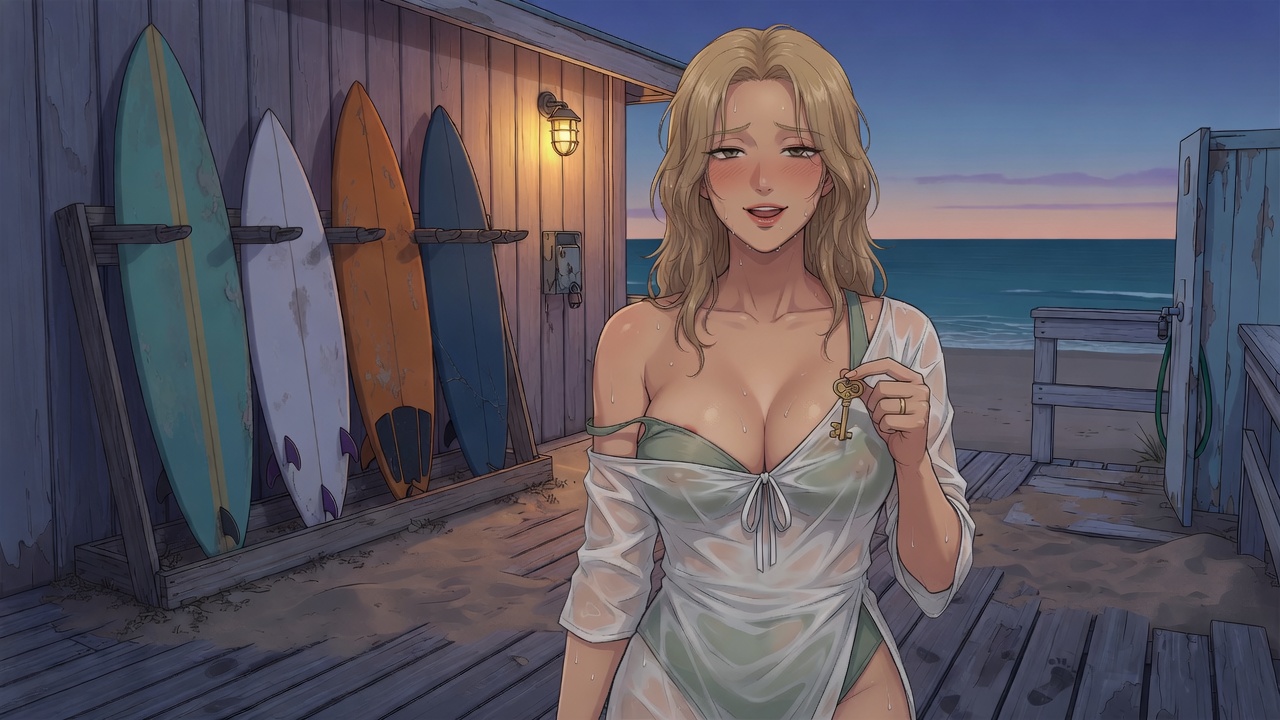 Tide Key — Beach adult visual novel cover